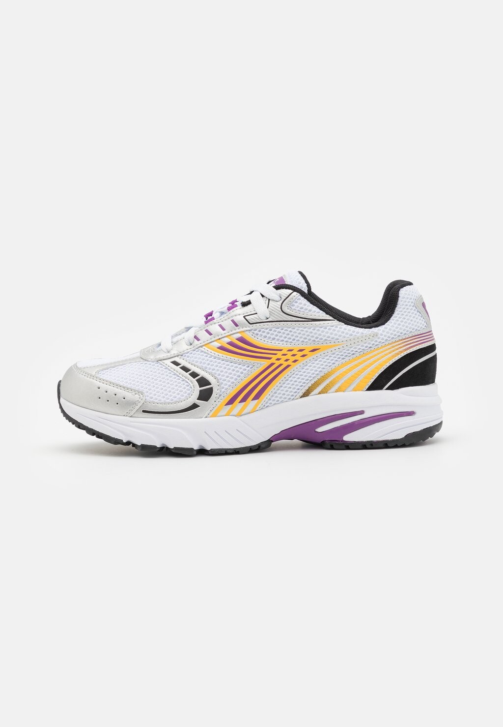 

Полукеды Sao-Ko 280 Unisex Diadora, цвет white/black/bright violet