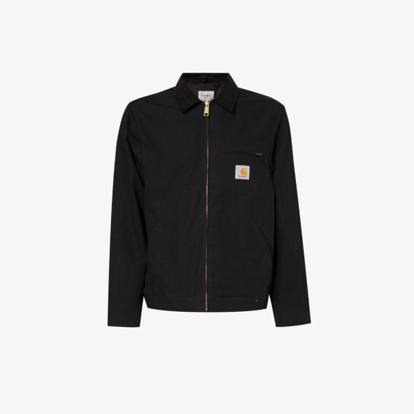 

Куртка из органического хлопка с нашивкой-логотипом Detroit Carhartt Wip, черный