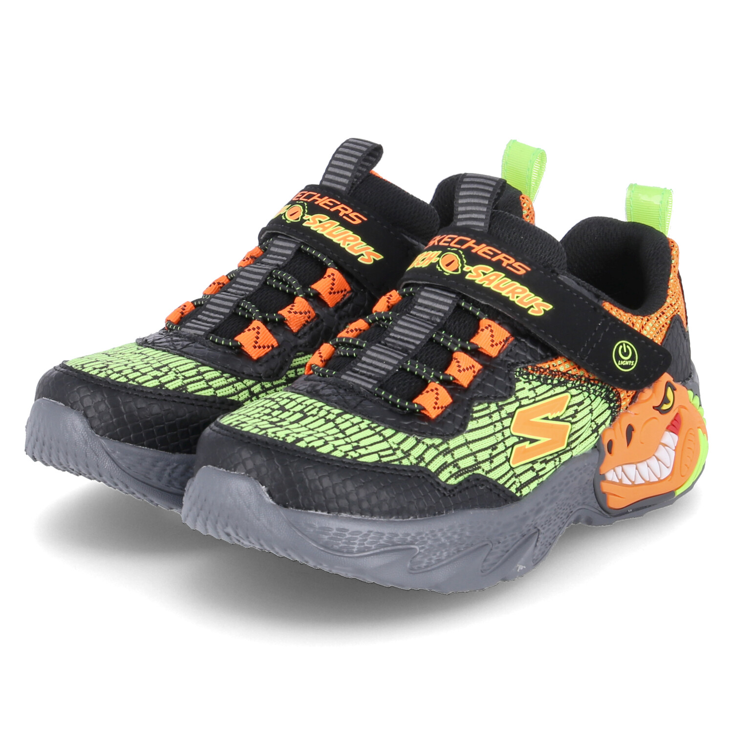 

Низкие кроссовки Skechers Low DINO LIGHTS, черный
