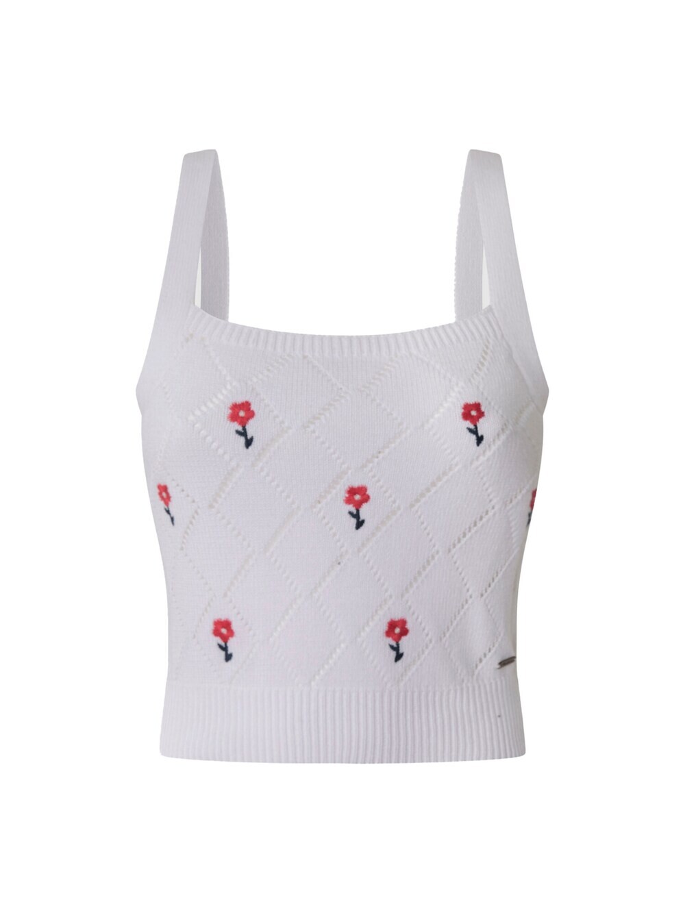

Вязаный топ Pepe Jeans FLORA, белый