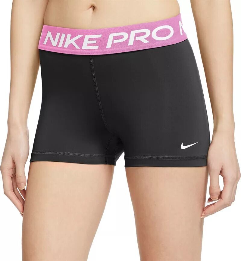 

Женские шорты Nike Pro 3 дюйма, черный