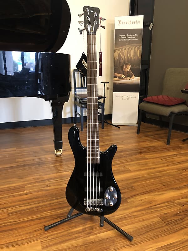 Басс гитара Warwick Rockbass Streamer LX-5 Solid Black