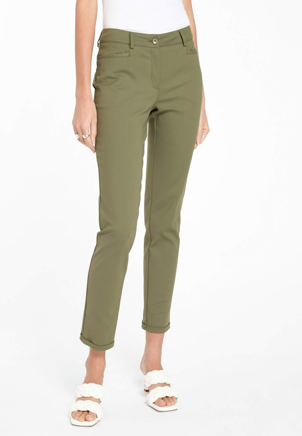 

Брюки FADENMEISTER BERLIN Hose Cotton, оливковый