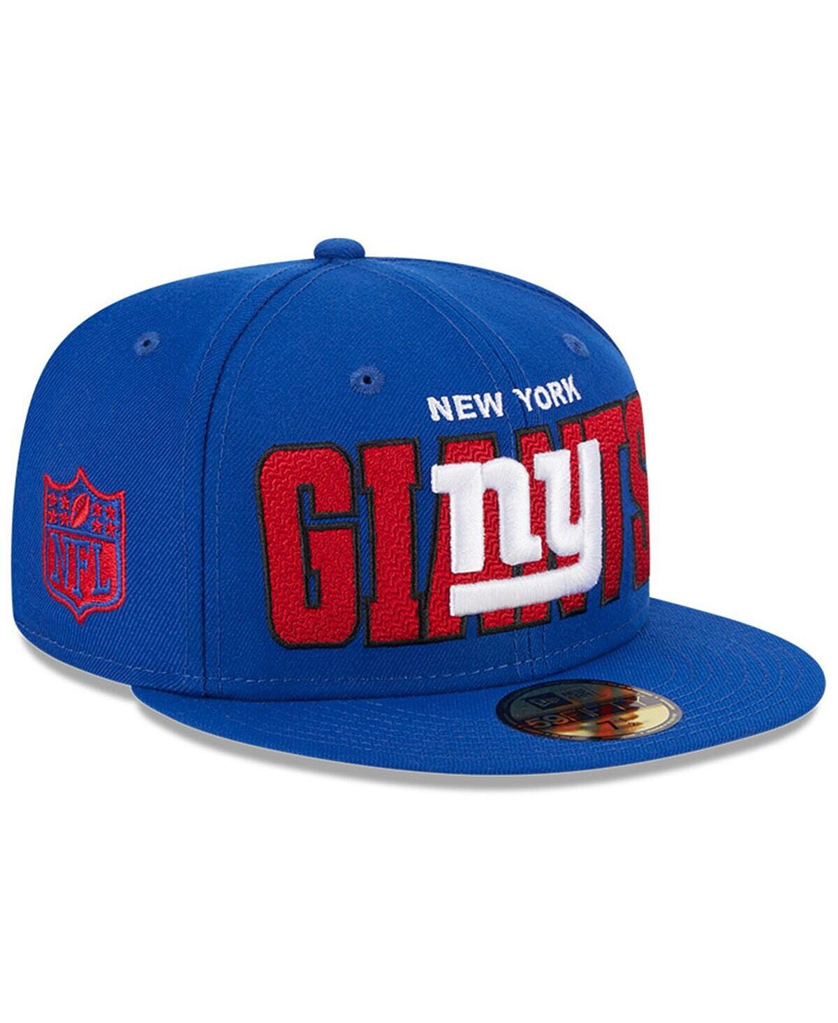 

Мужская приталенная кепка Royal New York Giants 2023 NFL Draft 59FIFTY New Era