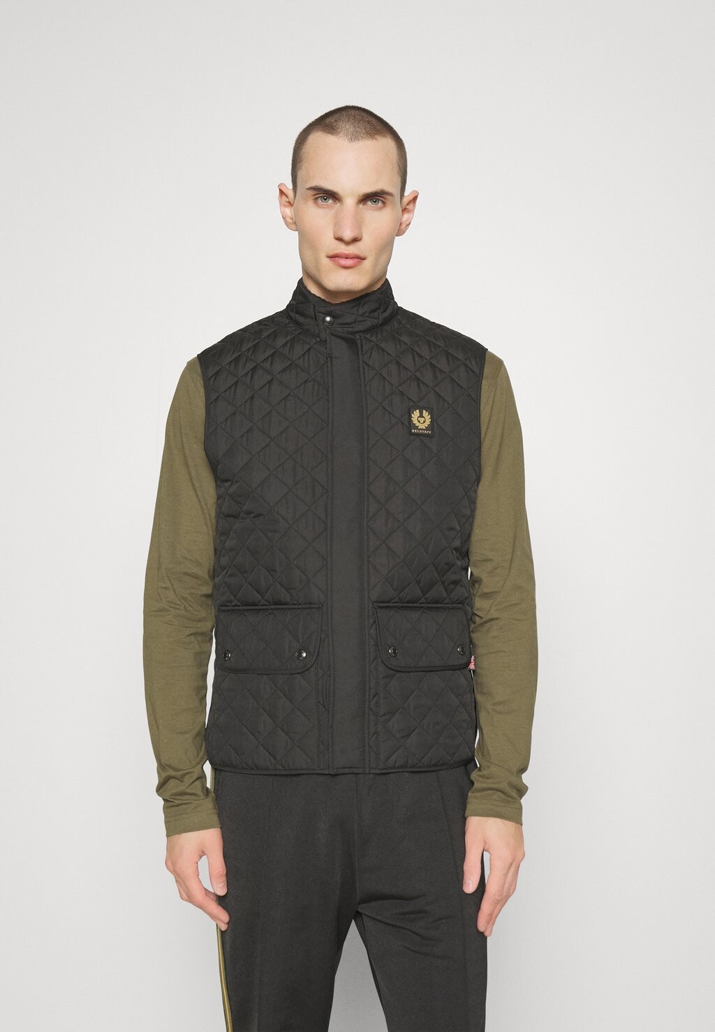 

Без рукавов ЖИЛЕТ ICON Belstaff, черный
