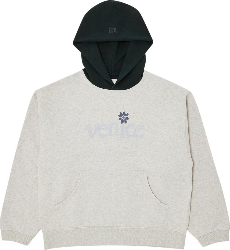

Худи ERL Venice 'Grey', серый