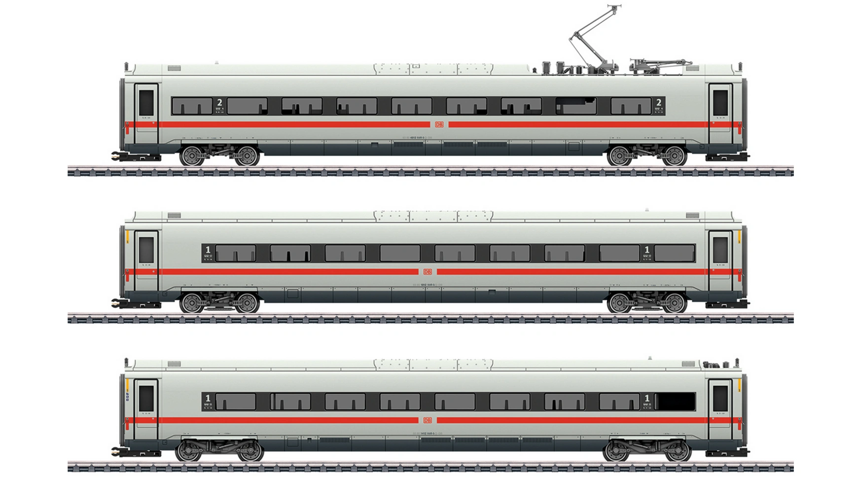 

Дополнительный автомобильный комплект для ice 4 Märklin