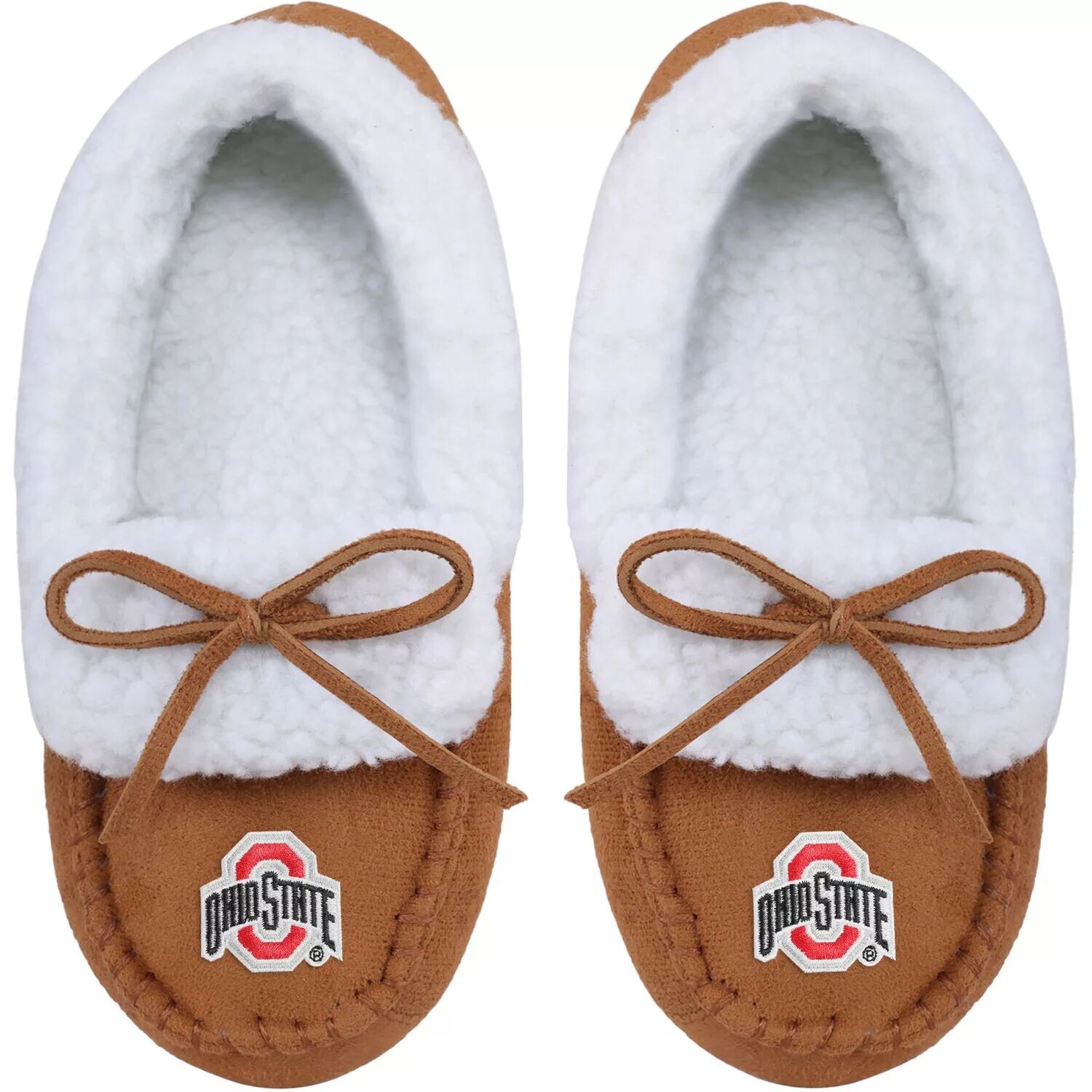 

Молодежные тапочки-мокасины FOCO Ohio State Buckeyes Unbranded