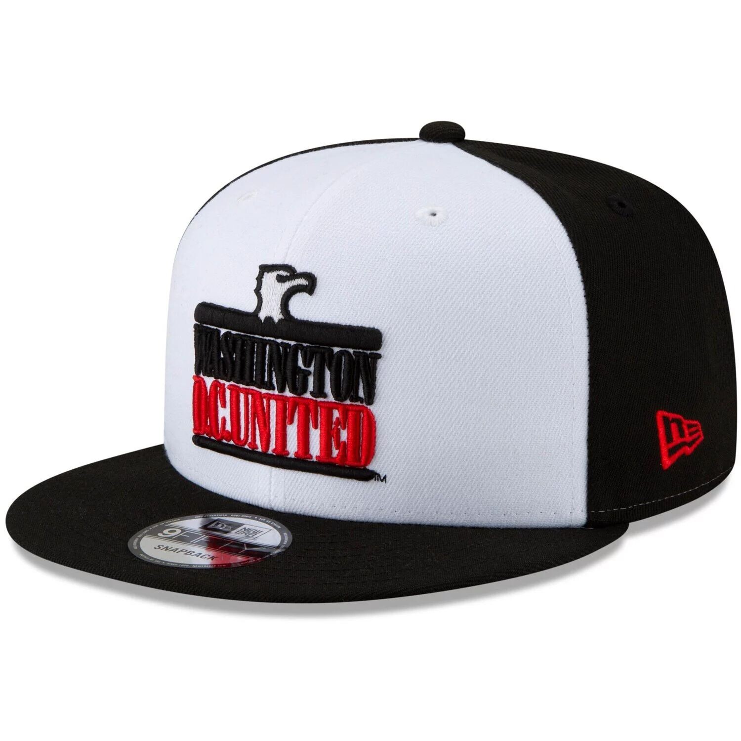 

Мужская черная регулируемая кепка New Era DC United с '96 из джерси 9FIFTY Snapback