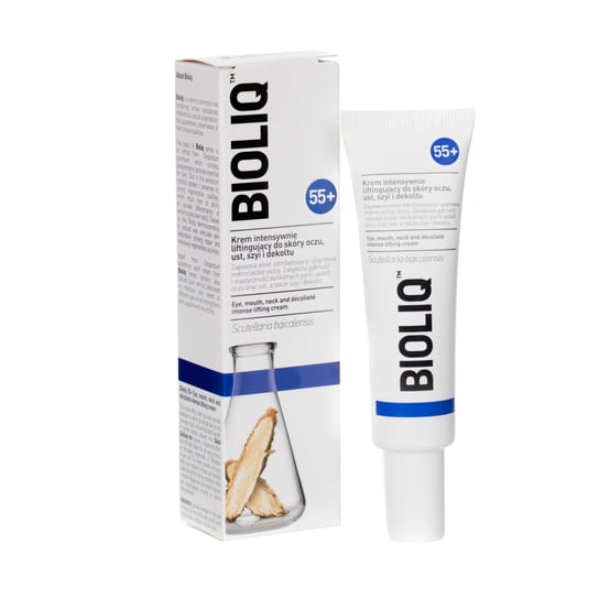 Крем интенсивно-лифтинг для кожи глаз, губ, шеи и декольте, 30 мл Bioliq, Bioliq 55+