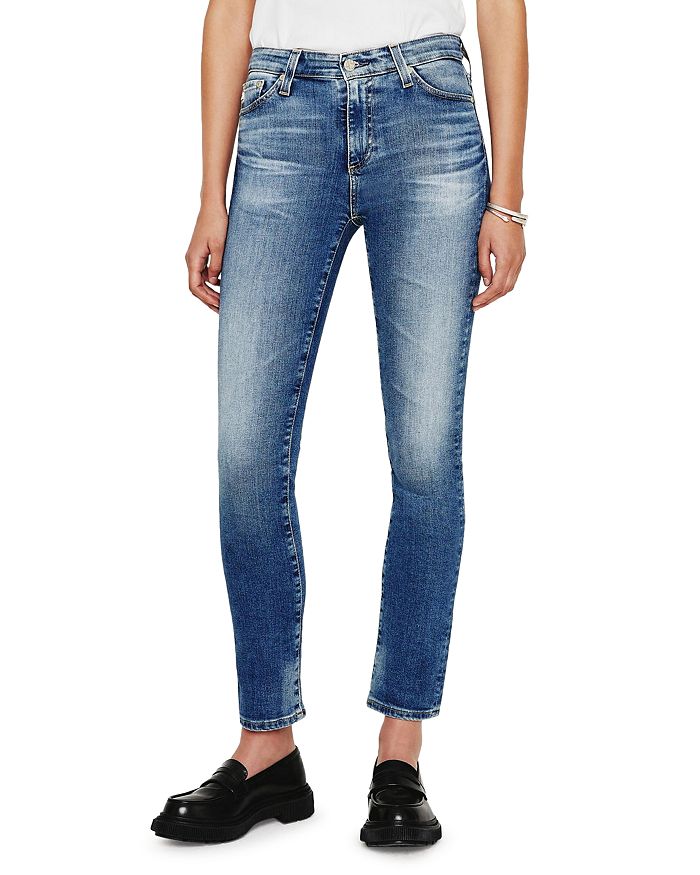 Узкие прямые джинсы Mari с высокой посадкой AG