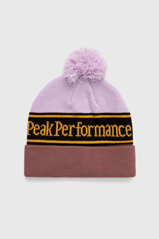 Шапка Peak Performance, фиолетовый