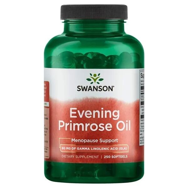

Масло вечерней примулы в капсулах Swanson EPO Olej z Wiesiołka 500 mg, 250 шт