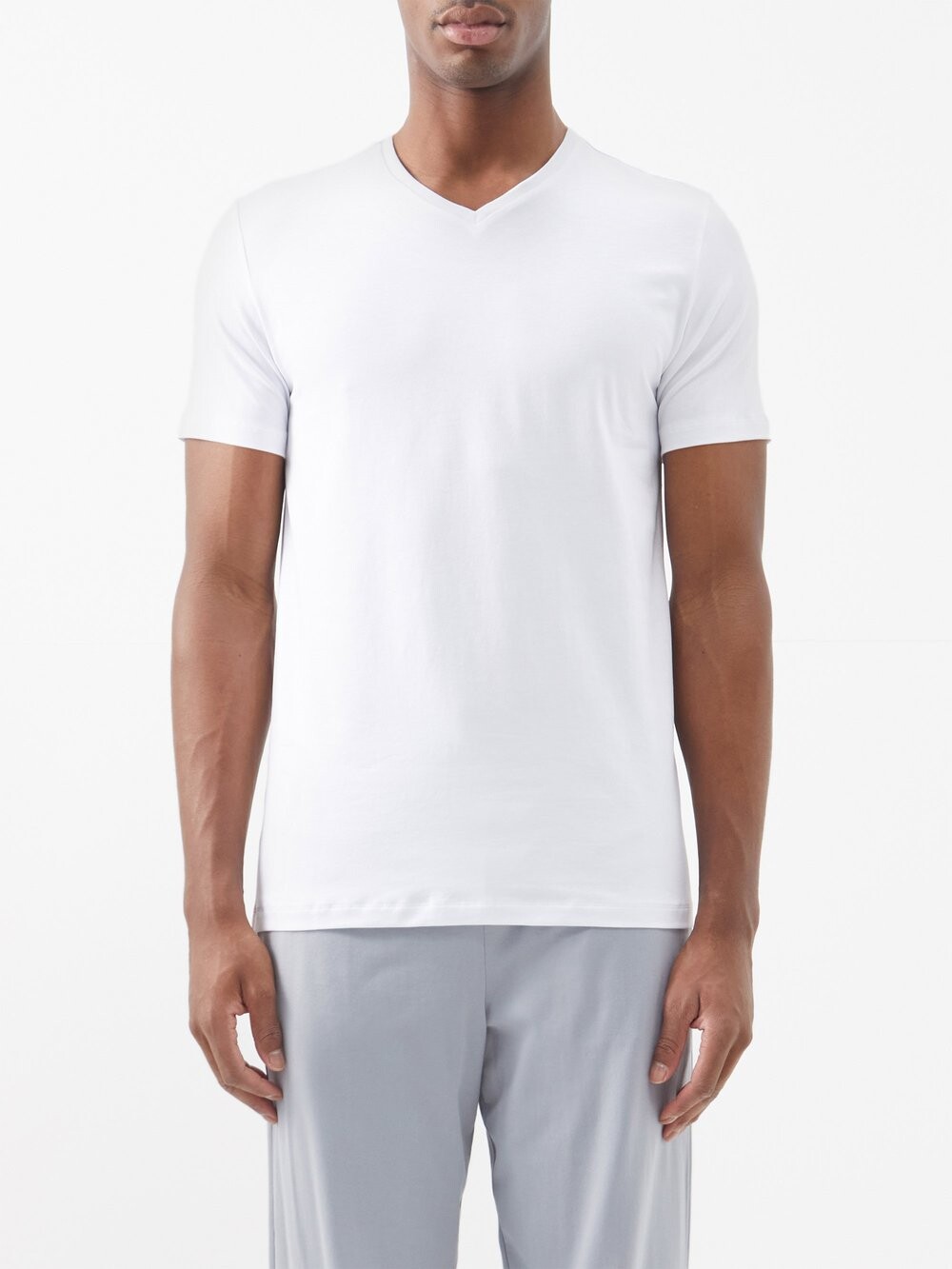 

Комплект из двух футболок daily comfort из хлопкового джерси. Falke, белый