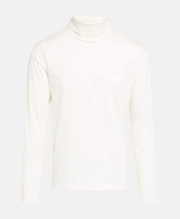 

Топ с длинными рукавами Calvin Klein, миндальный
