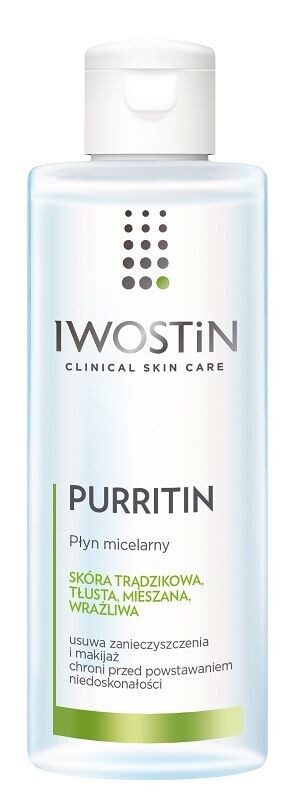 

Iwostin Purritin мицеллярная жидкость, 215 ml