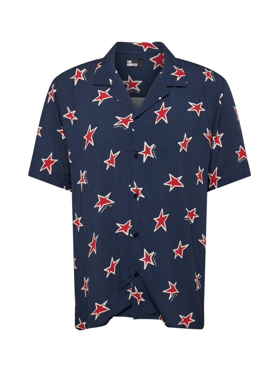 

Рубашка The Kooples Comfort fit Button Up, темно-синий