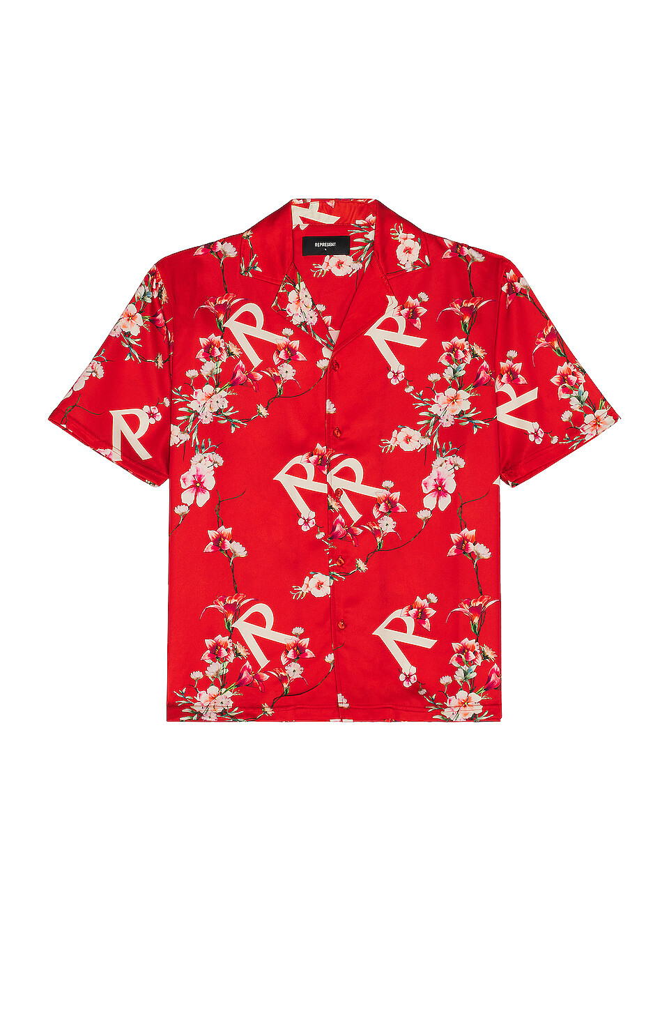 

Рубашка REPRESENT Floral, цвет Burnt Red