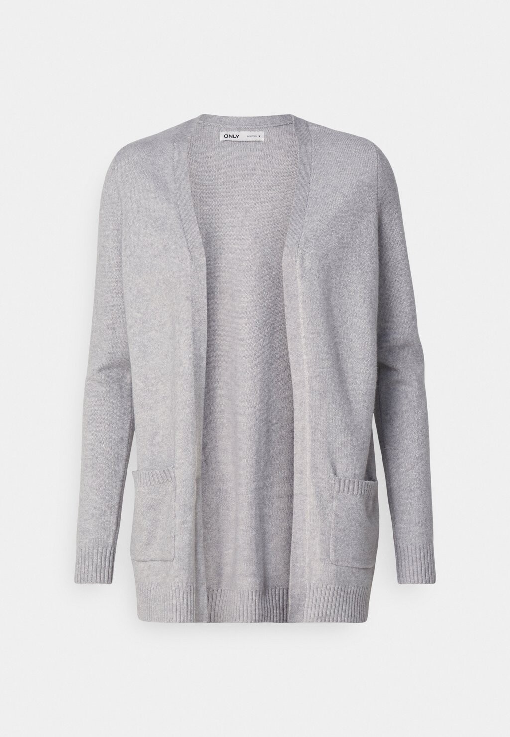 

Кардиган ONLY Petite ОТКРЫТЫЙ КАРДИГАН ONLLESLY, цвет light grey melange