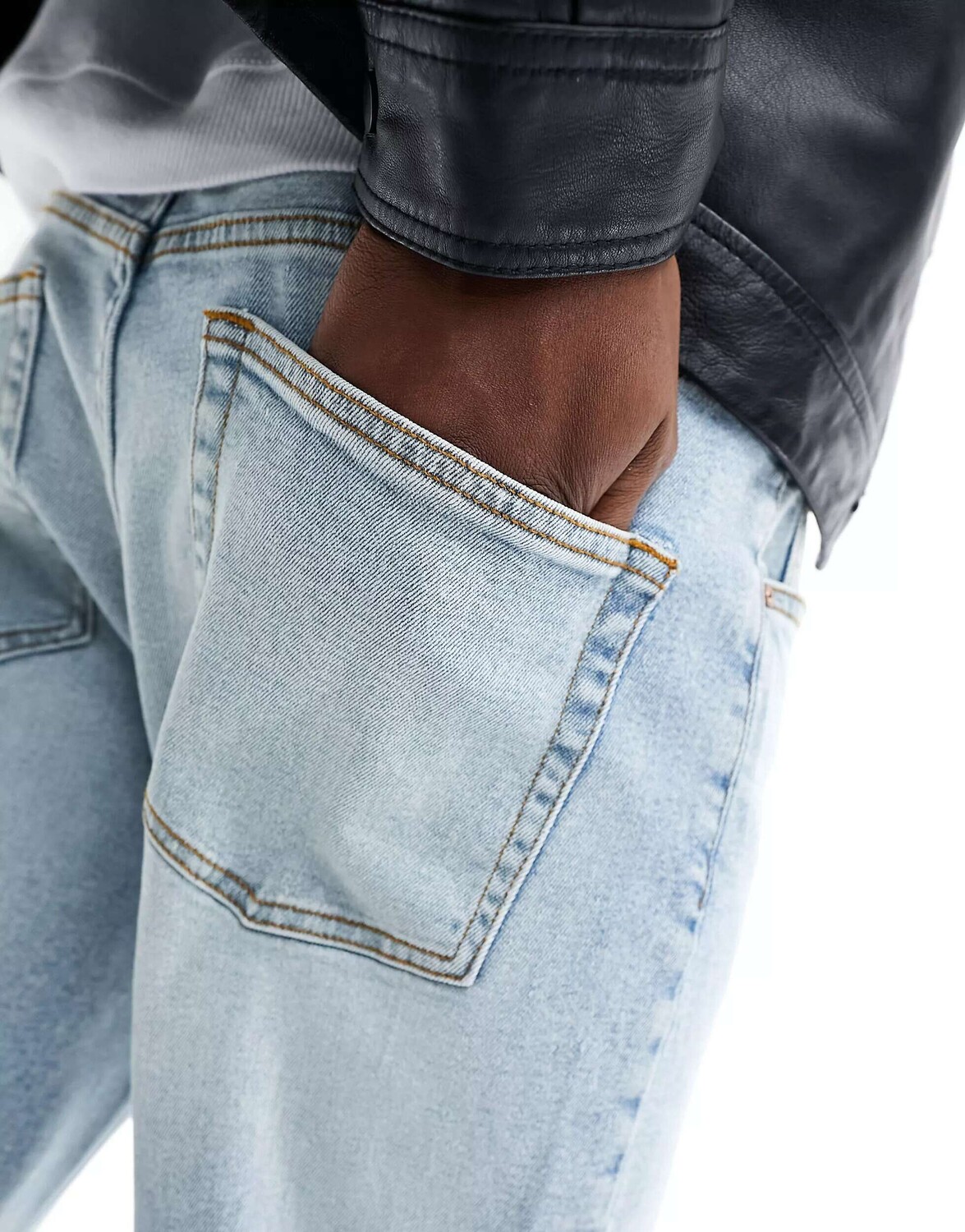 

Светло-голубые джинсы скинни ASOS
