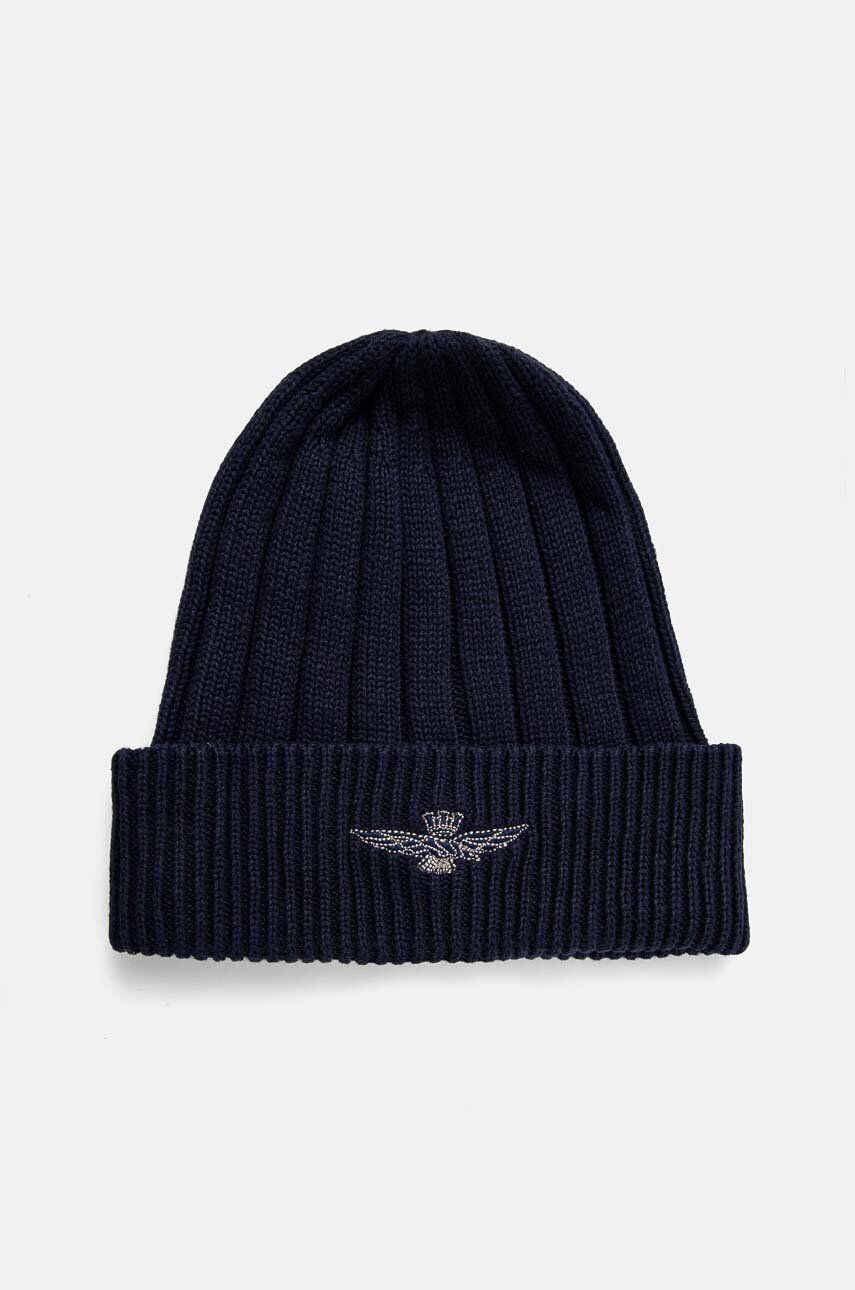 

Хлопковая кепка Aeronautica Militare, темно-синий