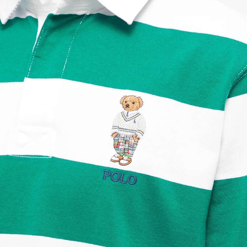 

Polo Ralph Lauren Рубашка для регби Hampton Bear, зеленый