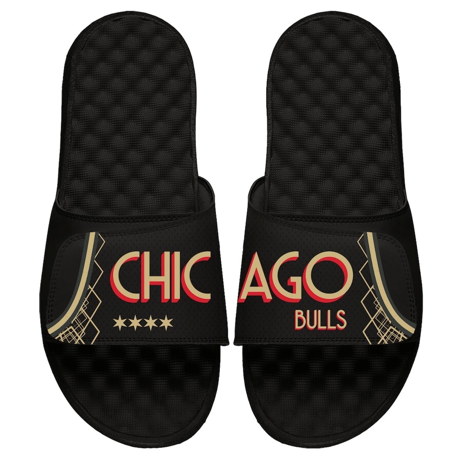 

Шлепанцы ISlide Chicago Bulls, черный