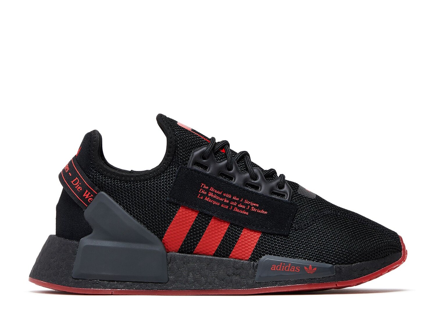 

Кроссовки adidas Nmd_R1 V2 'Black Vivid Red', черный