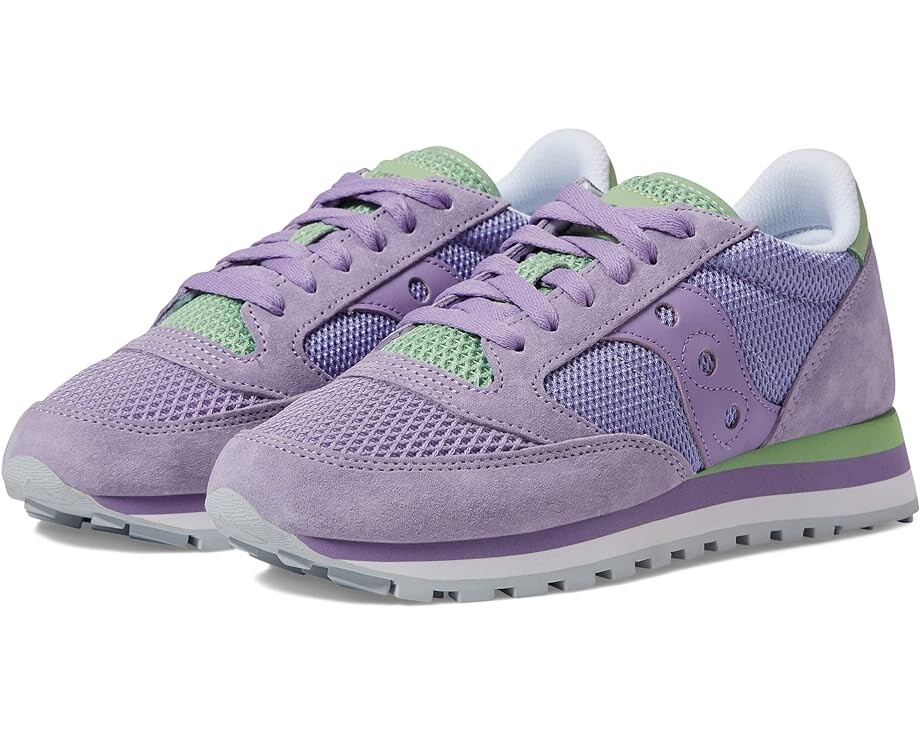 

Кроссовки Saucony Originals Jazz Triple, цвет Violet/Lime