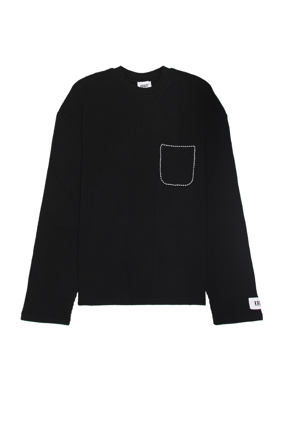 

Футболка KROST Contrast Stitch Long Sleeve, черный