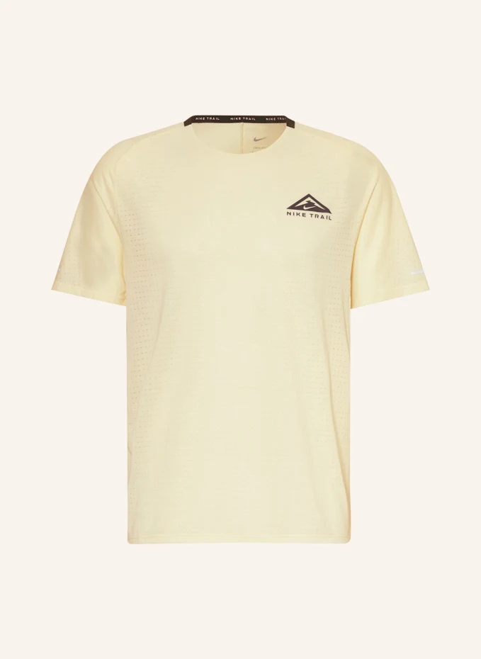 

Беговая рубашка dri-fit trail solar chase Nike, желтый