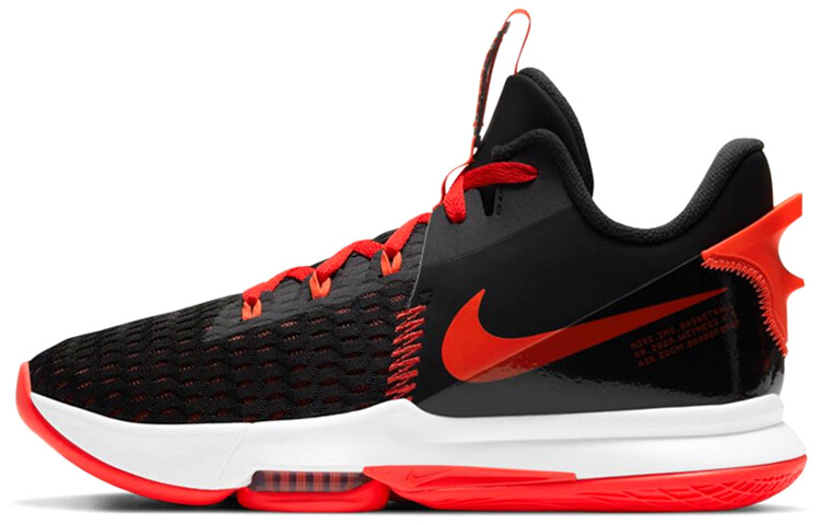 

Мужские баскетбольные кроссовки Nike LeBron Witness 5 красный/черный