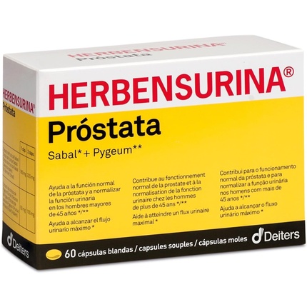 HERBENSURINA Простата 60 капсул Deiters