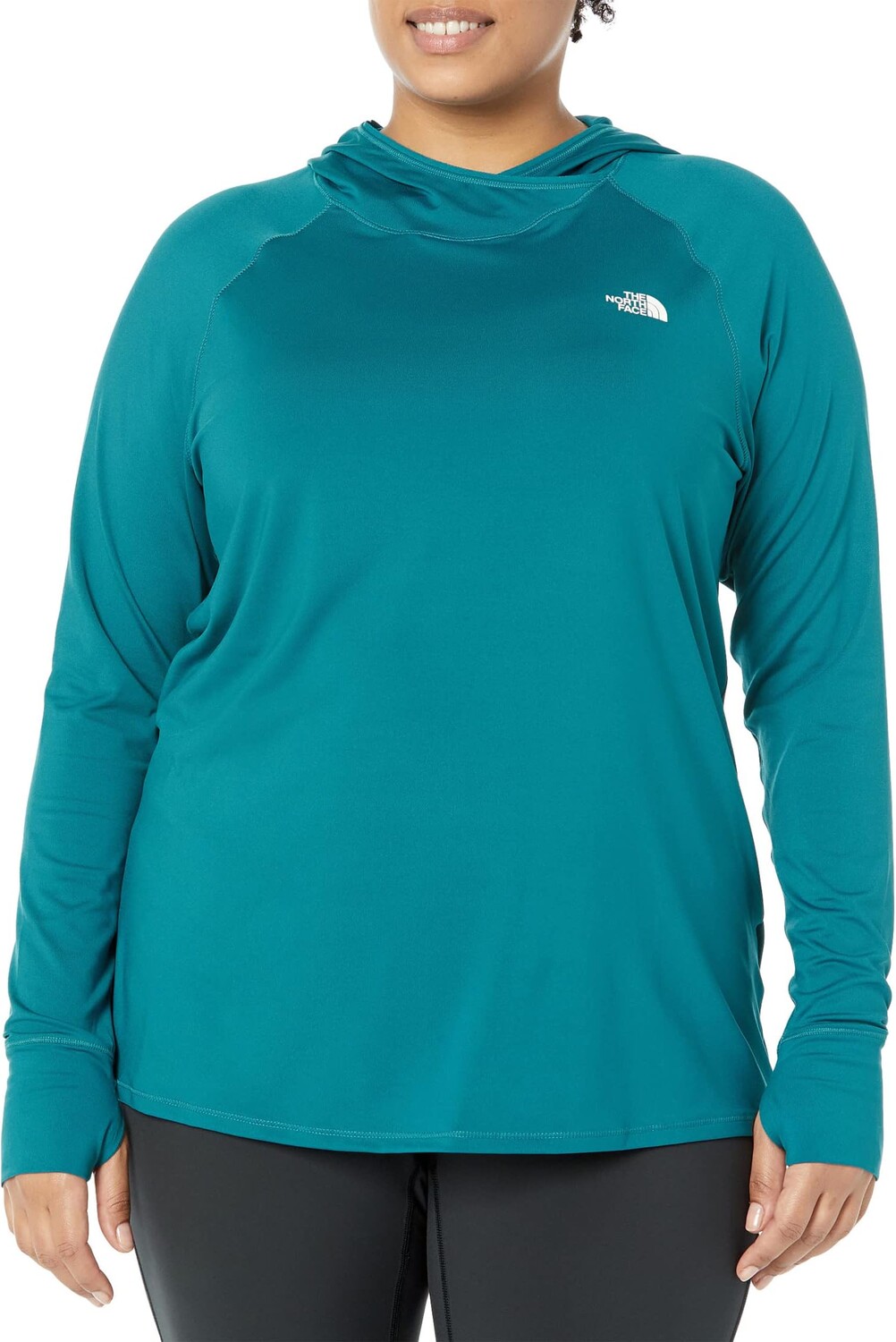 Водная толстовка больших размеров класса V The North Face, цвет Blue Coral