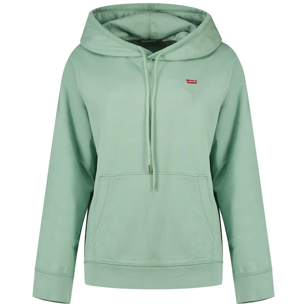 Худи Levi´s Standard, зеленый худи levi s womens laundry day sweatshirt