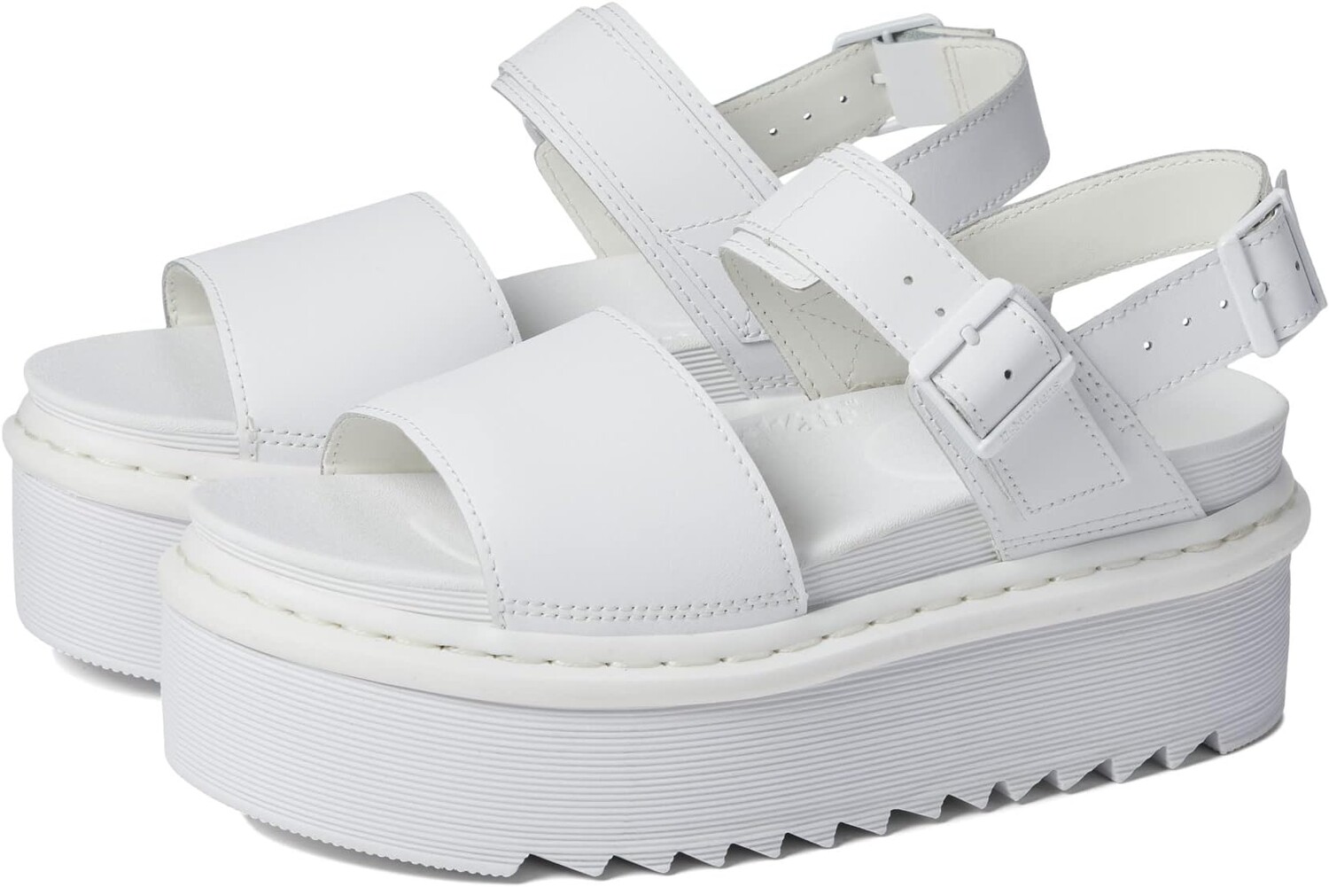 

Босоножки Voss Quad Dr. Martens, цвет White Hydro Leather