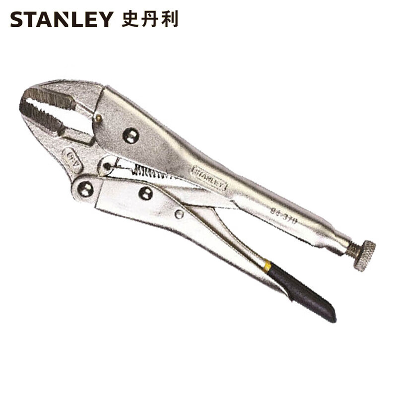 Stanley 84-370-23 Мощные плоскогубцы с прямыми зубьями. 7-дюймовые плоскогубцы с круглыми губками и резиновой ручкой. плоскогубцы из хромованадиевой стали.