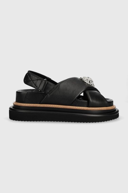 

Сандалии Orson Cross Strap Sandal Kurt Geiger London, черный
