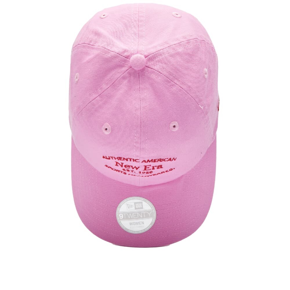 

Регулируемая кепка New Era Washed 9Twenty, розовый