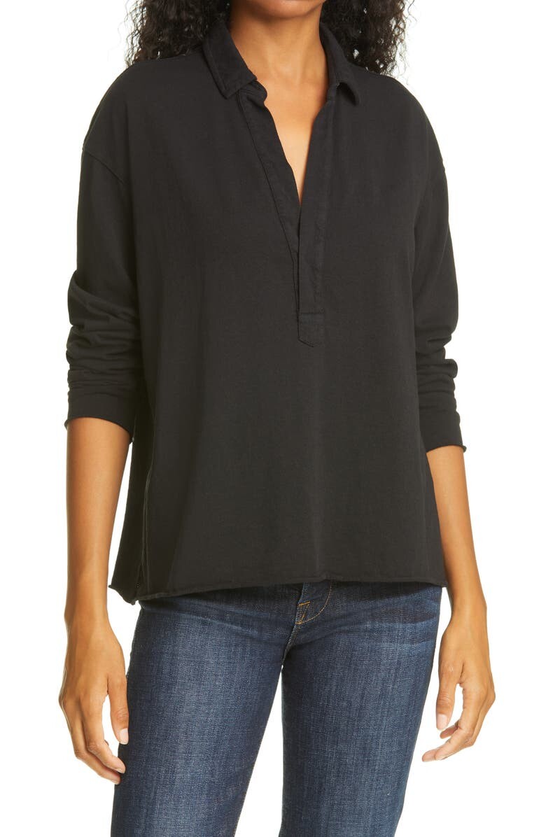 

Джерси Heritage Popover Henley FRANK & EILEEN, черный