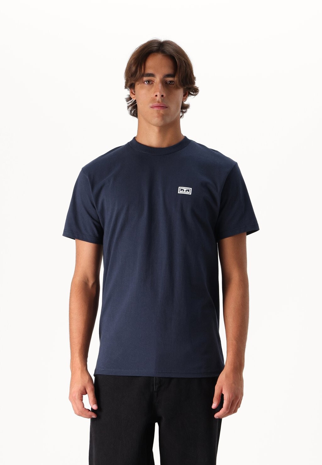 

Базовая футболка EYES UNISEX Obey Clothing, темно-синий