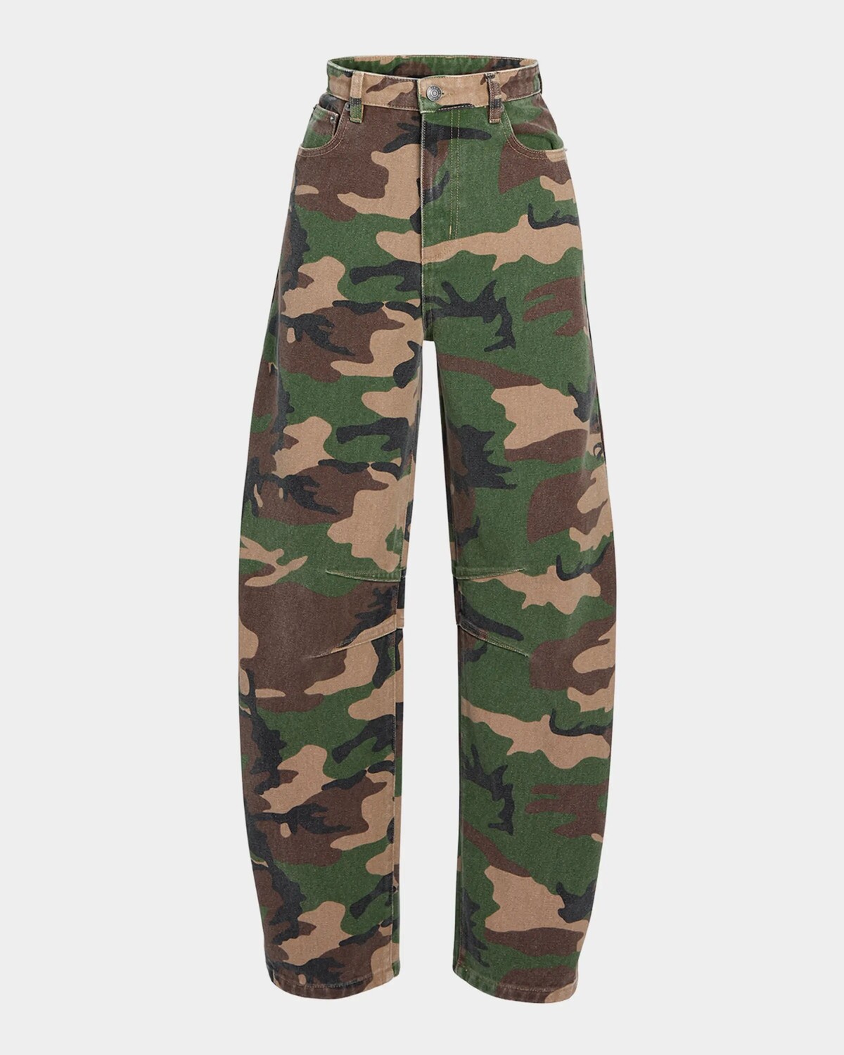 

Джинсы Marbel Camo со средней посадкой и бочонками Ser.O.Ya, цвет Camo Canvas