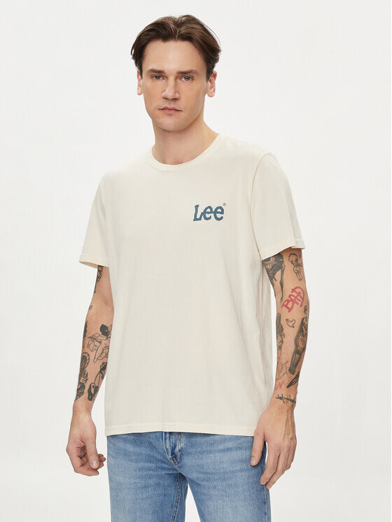 

Футболка стандартного кроя Lee, экрю