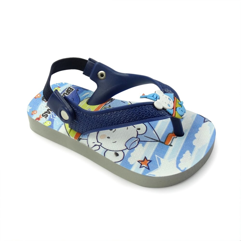 

Шлепанцы Brasileras Printed 20 Baby Bear, синий