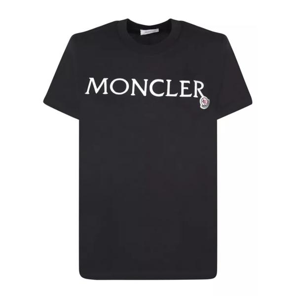 

Футболка cotton t-shirt Moncler, черный