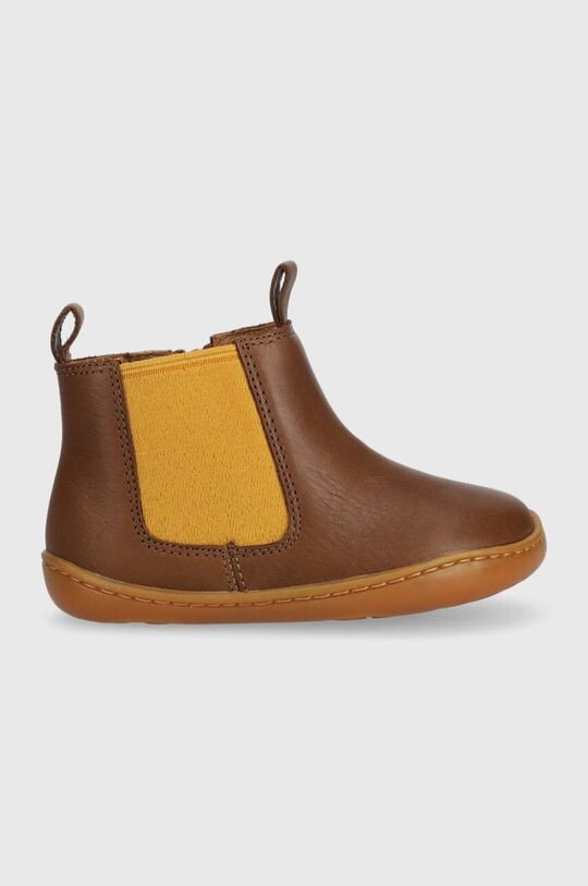 

Детские кемперы кожаные ботинки челси Peu Cami FW Camper, коричневый