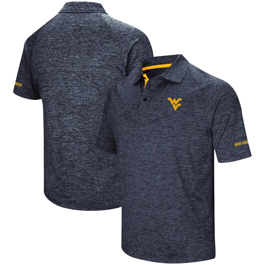 

Поло с коротким рукавом Colosseum West Virginia Mountaineers, нави