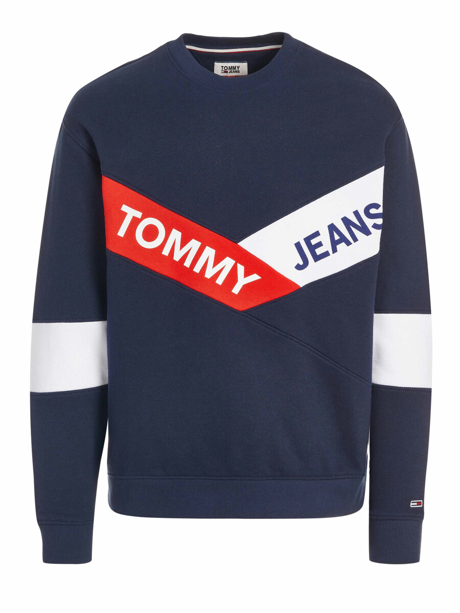 

Пуловер Tommy Hilfiger Jeans, темно-синий