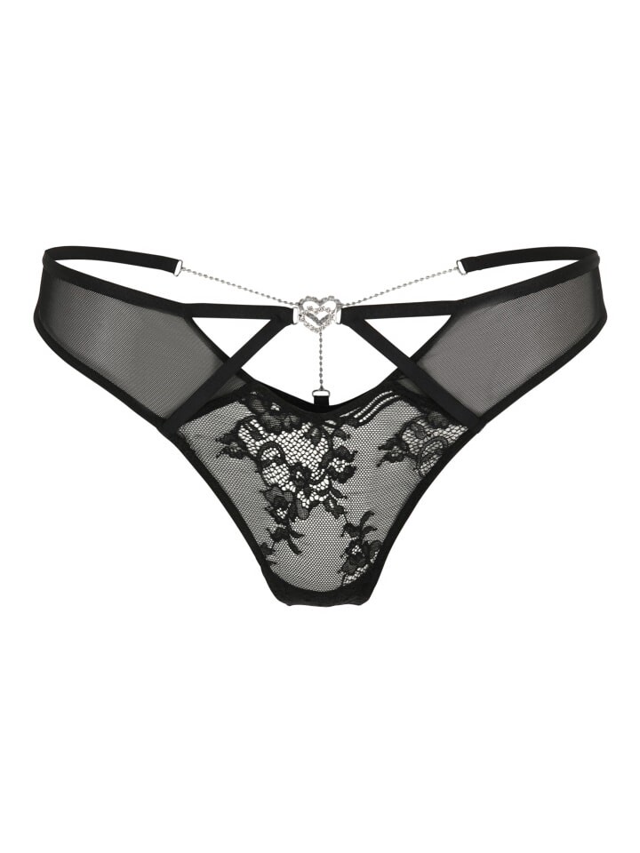 

Стринги PETITE FLEUR GOLD, черный