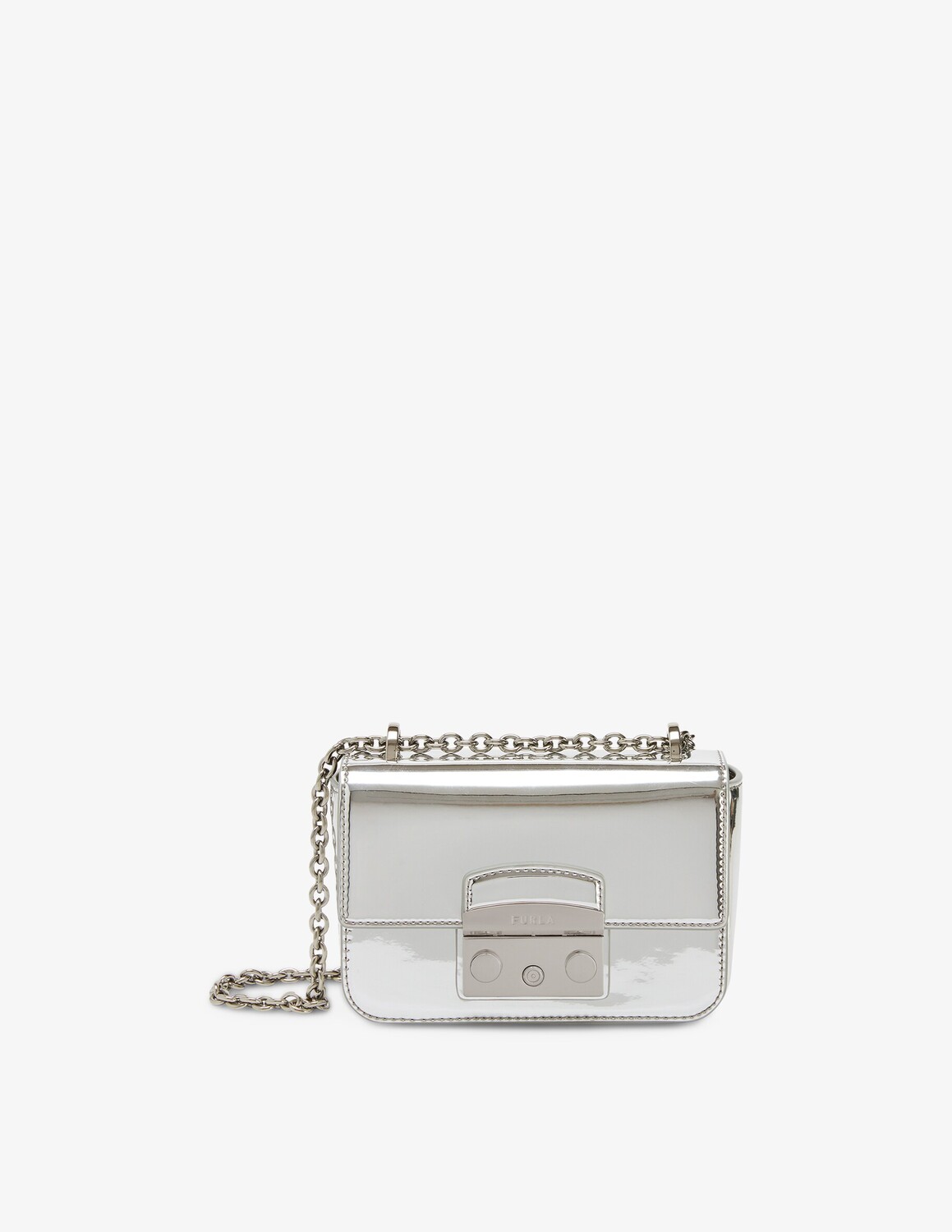 

Сумка через плечо Metropolis Furla, серебряный